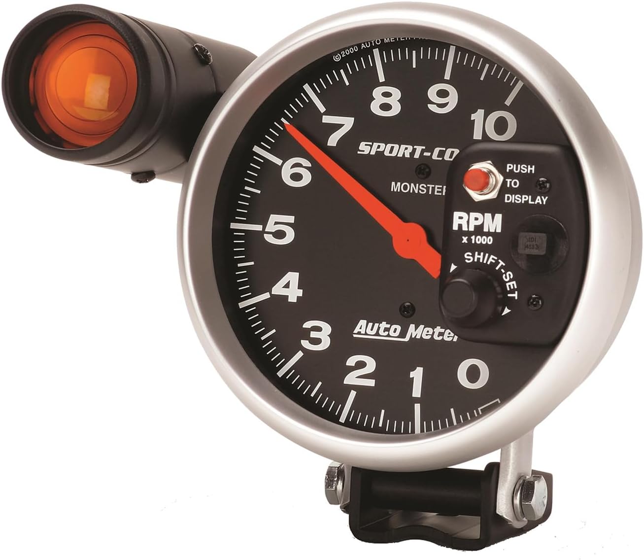 Auto Meter 3904 Sport-Comp Shift-Lite Tachometer 5.000 in.