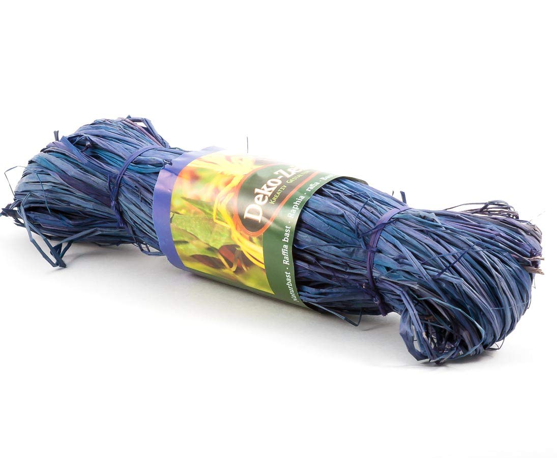 bambus-discount.com Naturbast, 100cm, blau - Bastmaterial Naturbastbnder :  Amazon.de: Kche, Haushalt & Wohnen