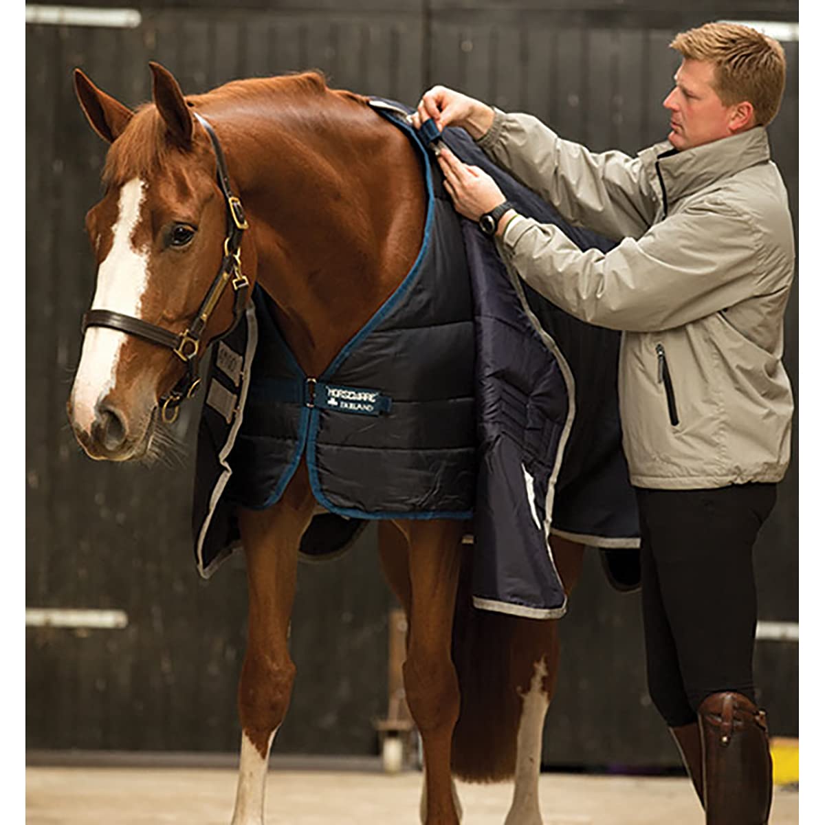Horseware Manta de establo para Caballos 200g