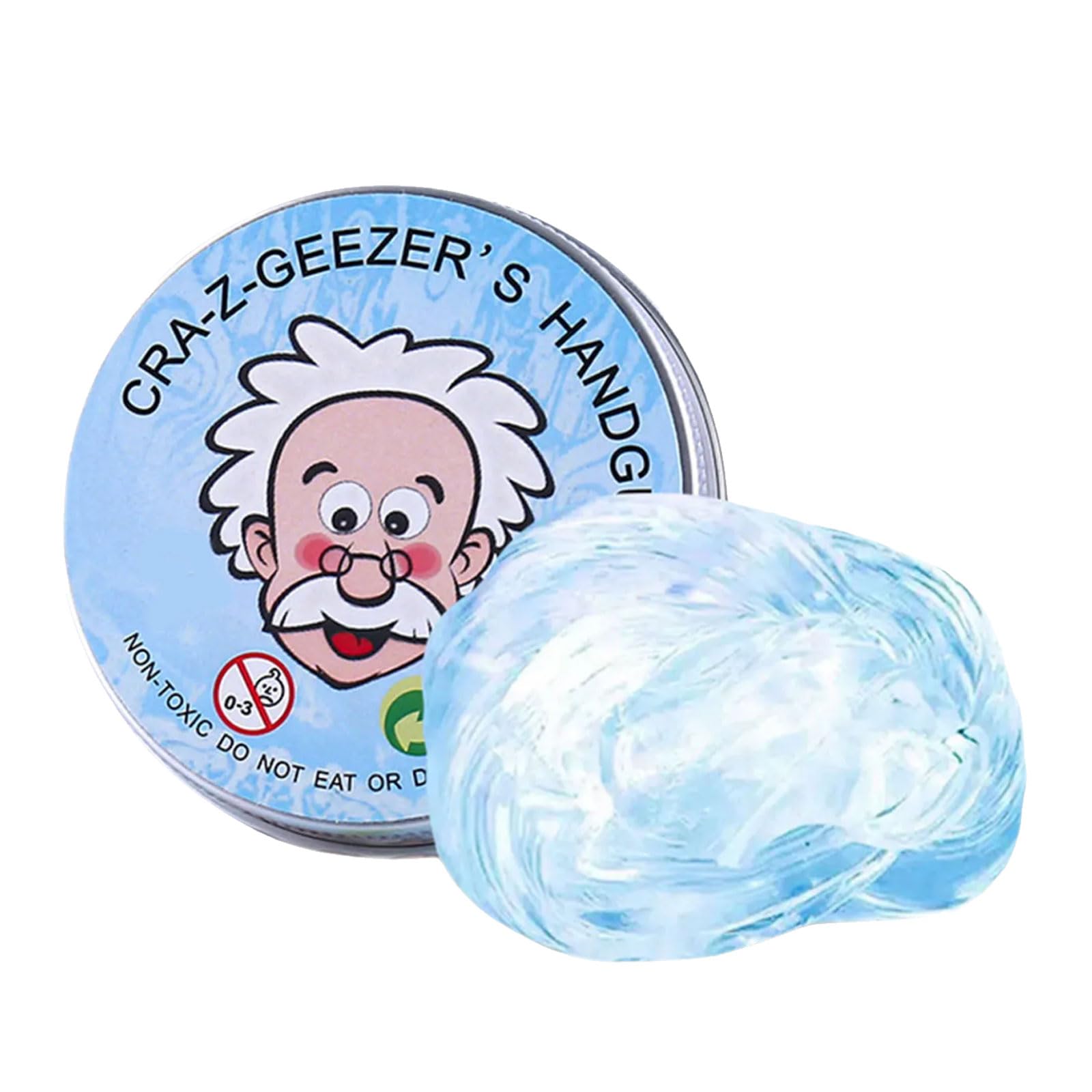 Glossies Clear Liquid Jumping Putty Unique Texture Sensory Toy Colorful Toy for Hand Exercise & Nervous Relief Gift Kids Safe Soft