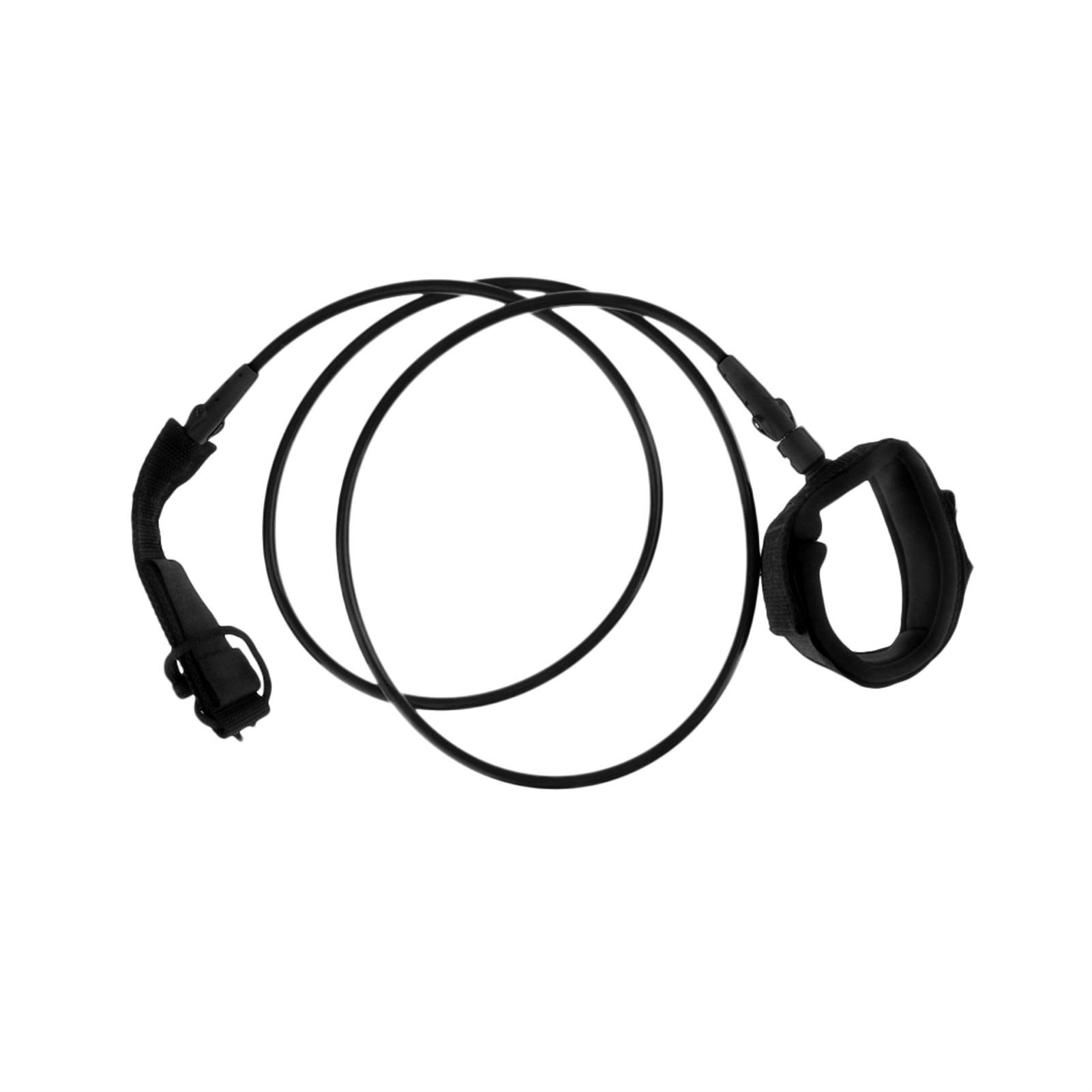 Surf Leine 7mm Surfbrettleine 5FT im Freien Surfen des Outdoors Surfen mit Knöchelmanschettenspule SUP Leash.