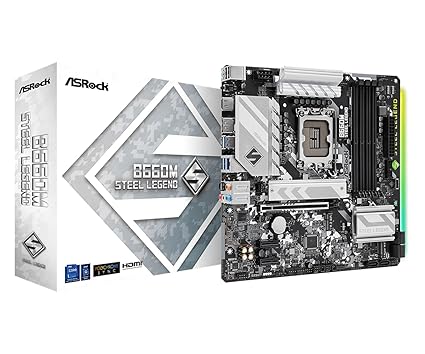 ASRock B660M Steel Legend 1700 Socket 4 DDR4