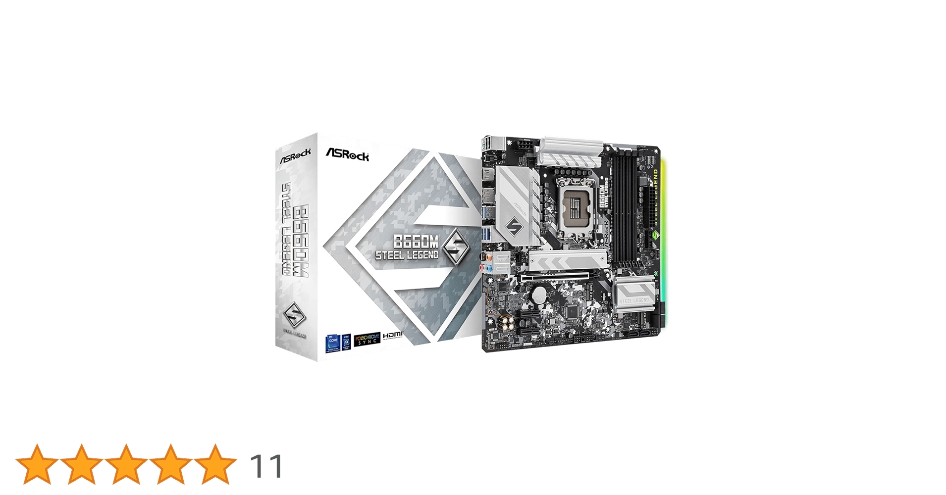 Amazon | ASRock マザーボード B660M Steel Legend Intel B660