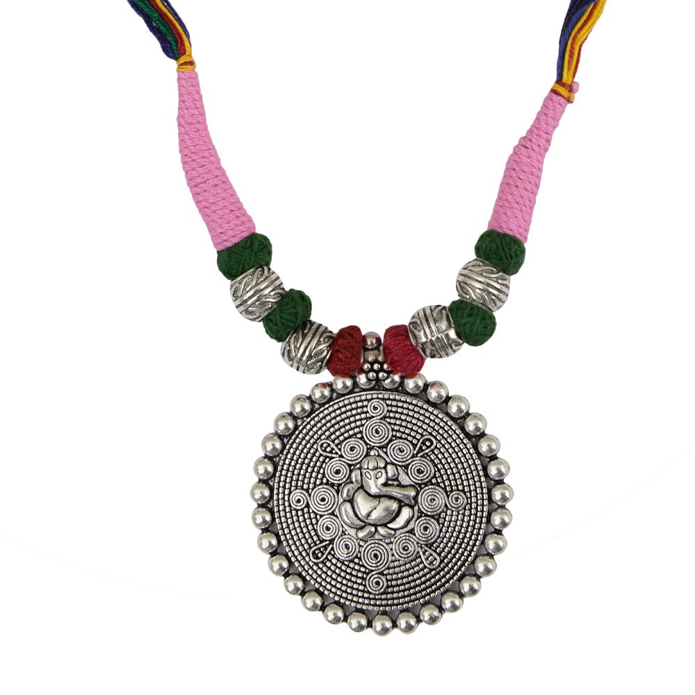 Handmade Tribal Statement Necklace
