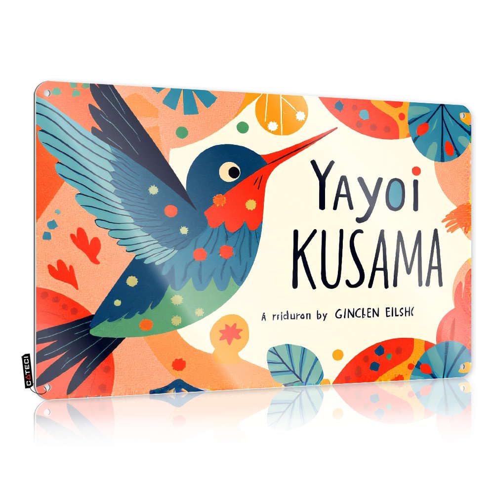 Sujd Colour Decorations Decaor Vintage Style | A Colorful Bird With Vibrant Patterns. Clean Holder Home Decor(30X40cm)