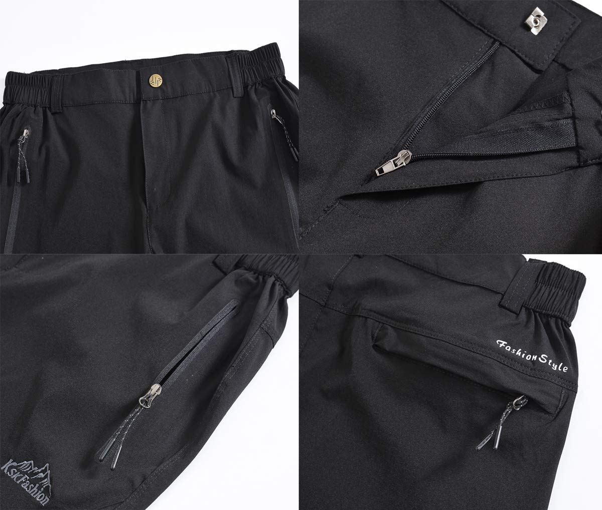 donhobo Damen Outdoor Wanderhose Quick Dry Campinghose Ultraleichter Verschleißfester UV-Schutz Atmungsaktiv Trekkinghose Funktionshose