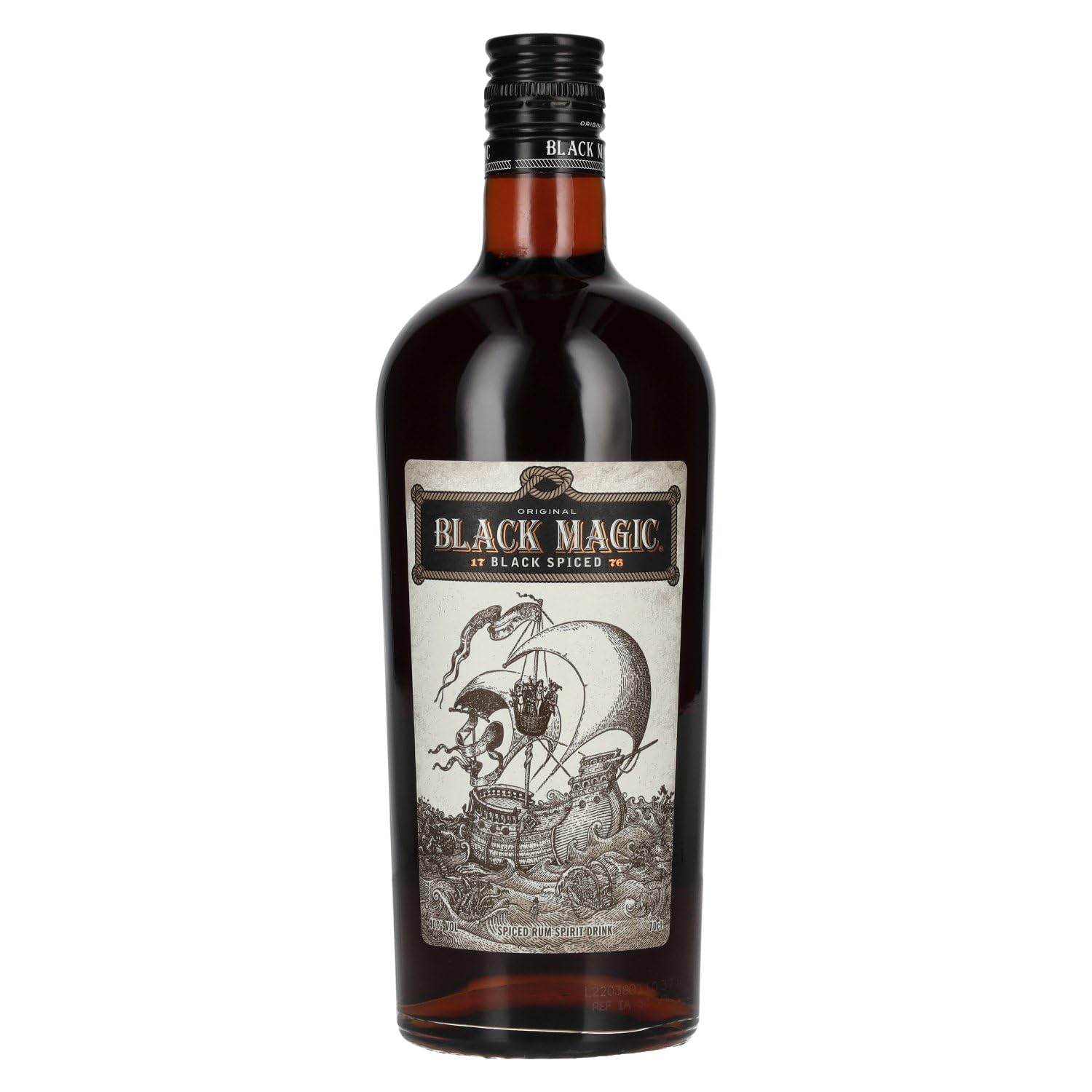 Black Magic Spiced Rum, 70cl