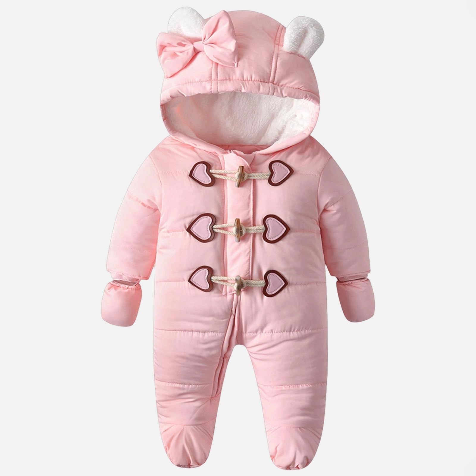 Bodysuit Babystrampler Schlafstrampler Baumwolle Strampler Mit Aufdruck Bequem Baby Body Jumpsuit Winter Langarm Atmungsaktiv Weiche Unisex Warm Neutral