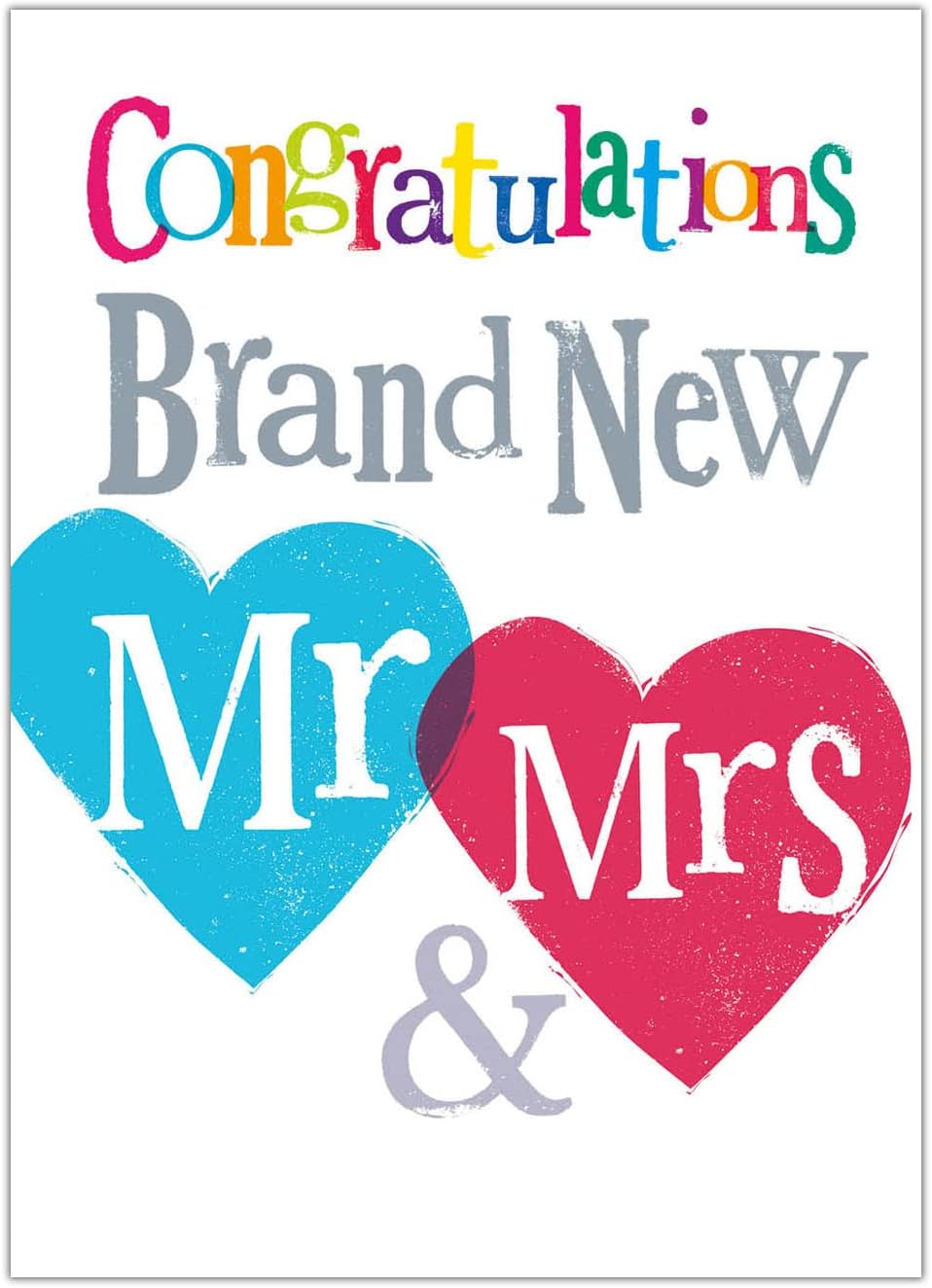 Old English Co. - Tarjeta De Felicitación Para Parejas, Diseño De