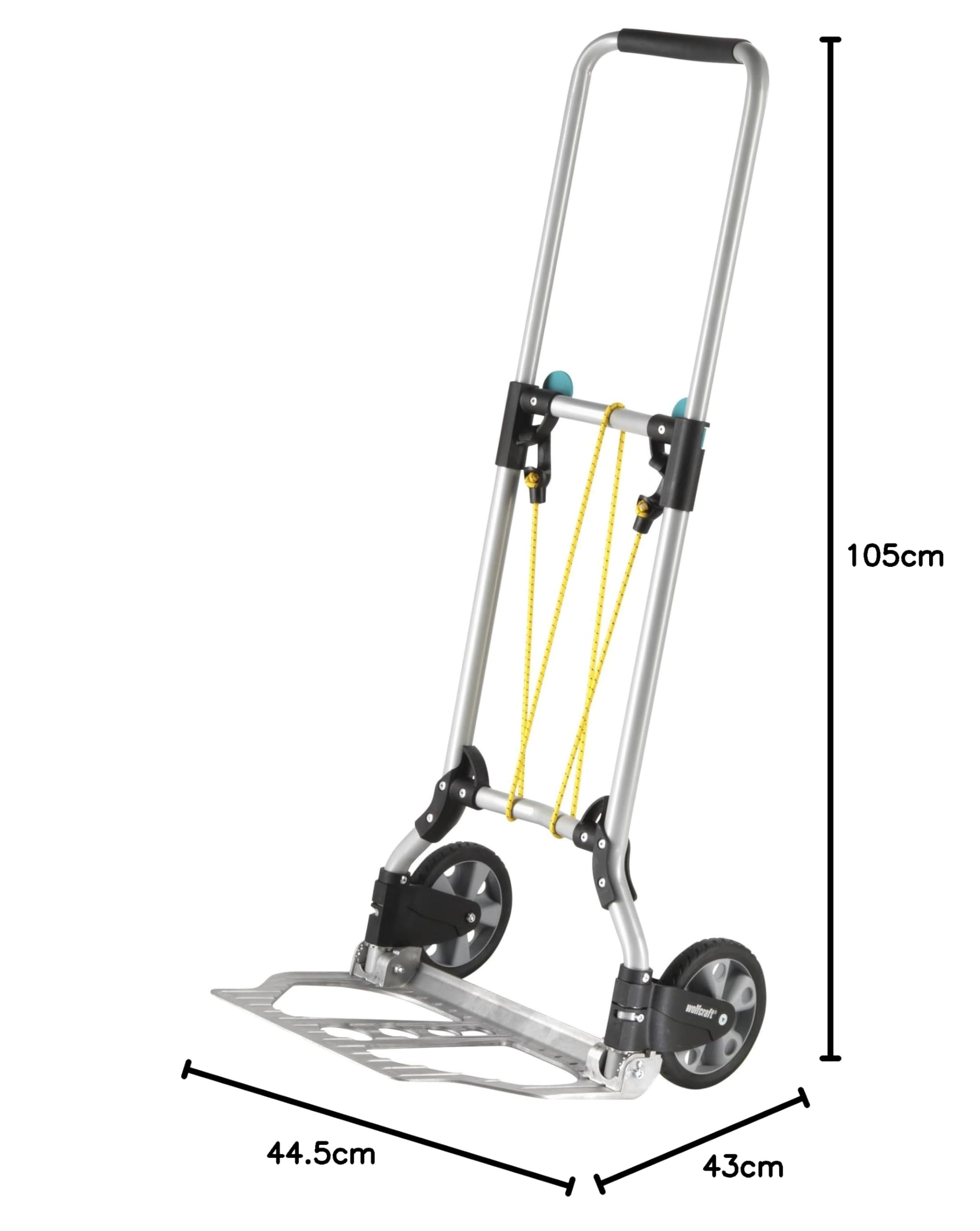 wolfcraft System transportowy TS 600 I 5505000 I Przenośny wózek transportowy - składany i stabilny