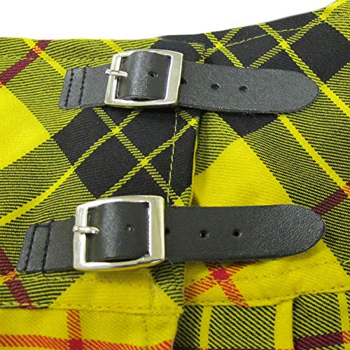 Womens 20 Inch Plaid Tartan Pleated Kilt Skirt Macleod of Lewis 12 US3