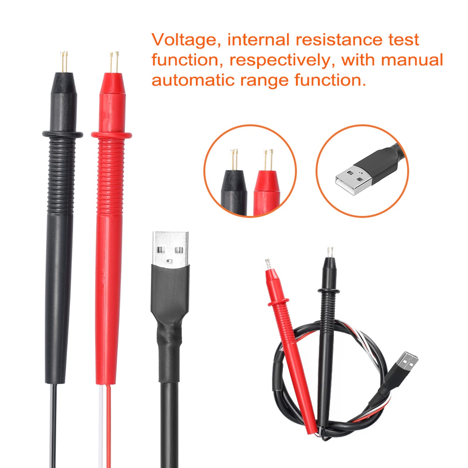 Sunydog YR1030+ Innenwiderstandstester 4 Draht Lithium Batterie Prüfgerät