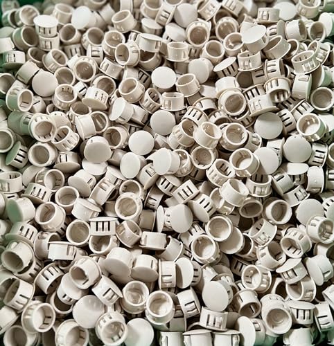Aluminum Patio Cover Replacement Plugs | 50 Pack (Mojave Tan/Maplewood)