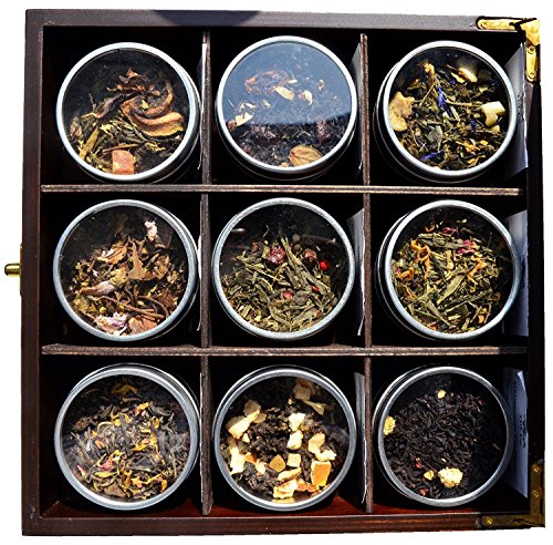 Image of TGL Co. Contemporary Classic - Assorted Tea Gift Box (15 Gm) Pack of 9