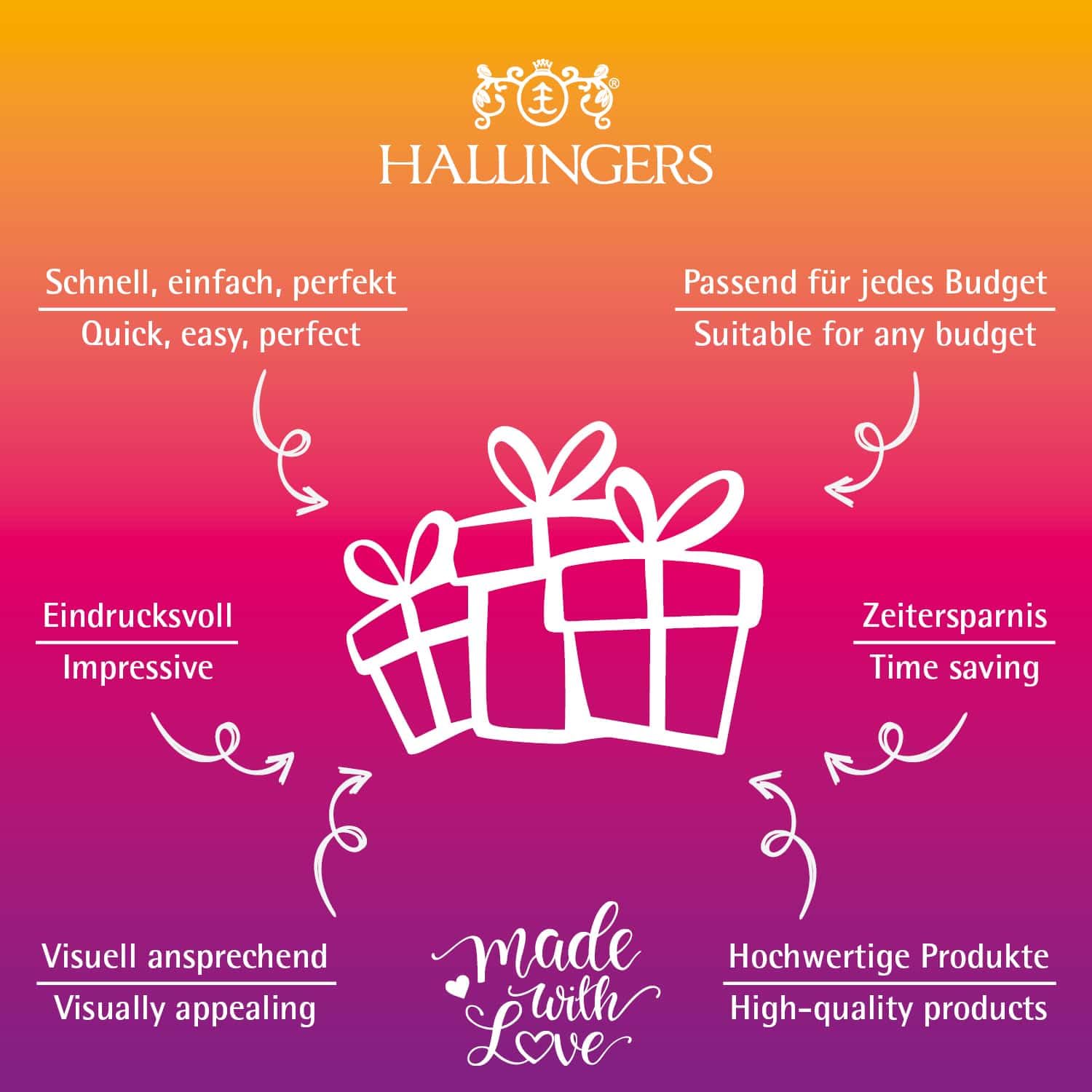 Hallingers Genuss Manufaktur Feinkost Oster-Geschenk-Set - XL-Geschenkkorb "Easter Bag pink..." großes Osternest 1 Schokoladen-Tafel, 9 Trüffel & 20 Pralinen-Ostereier, Ostern Körbchen für Frauen