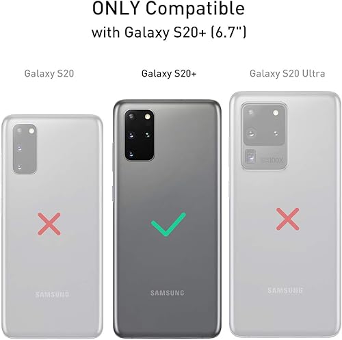 Miniatura 4 de AICase Funda para Galaxy S20 Plus con clip para cinturón, protección contra caídas de cuerpo completo, resistente, a prueba de golpes, caídas y