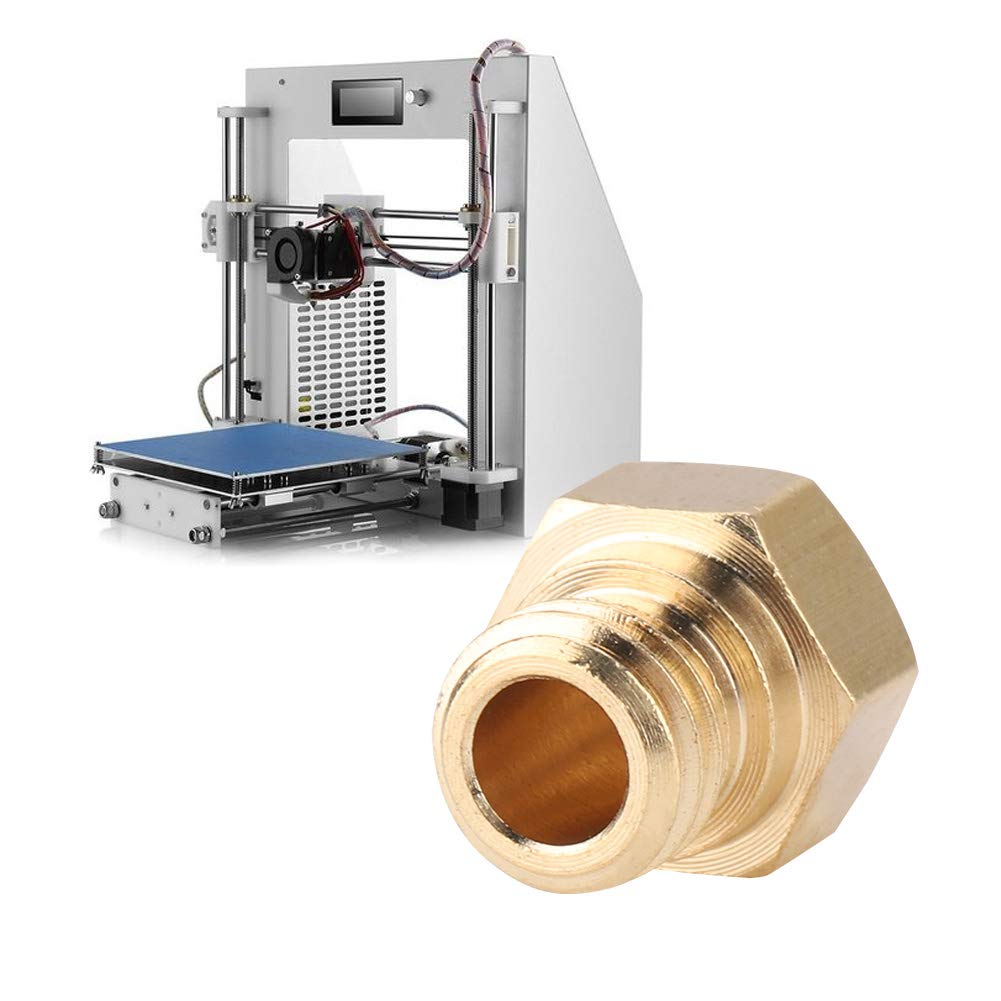 3D-Drucker, 3D-Drucker-Filament, 3D-Drucker, MK10-Düse aus Messing, 3D-Drucker-Zubehör, Glatte, gratfreie Schneidfase