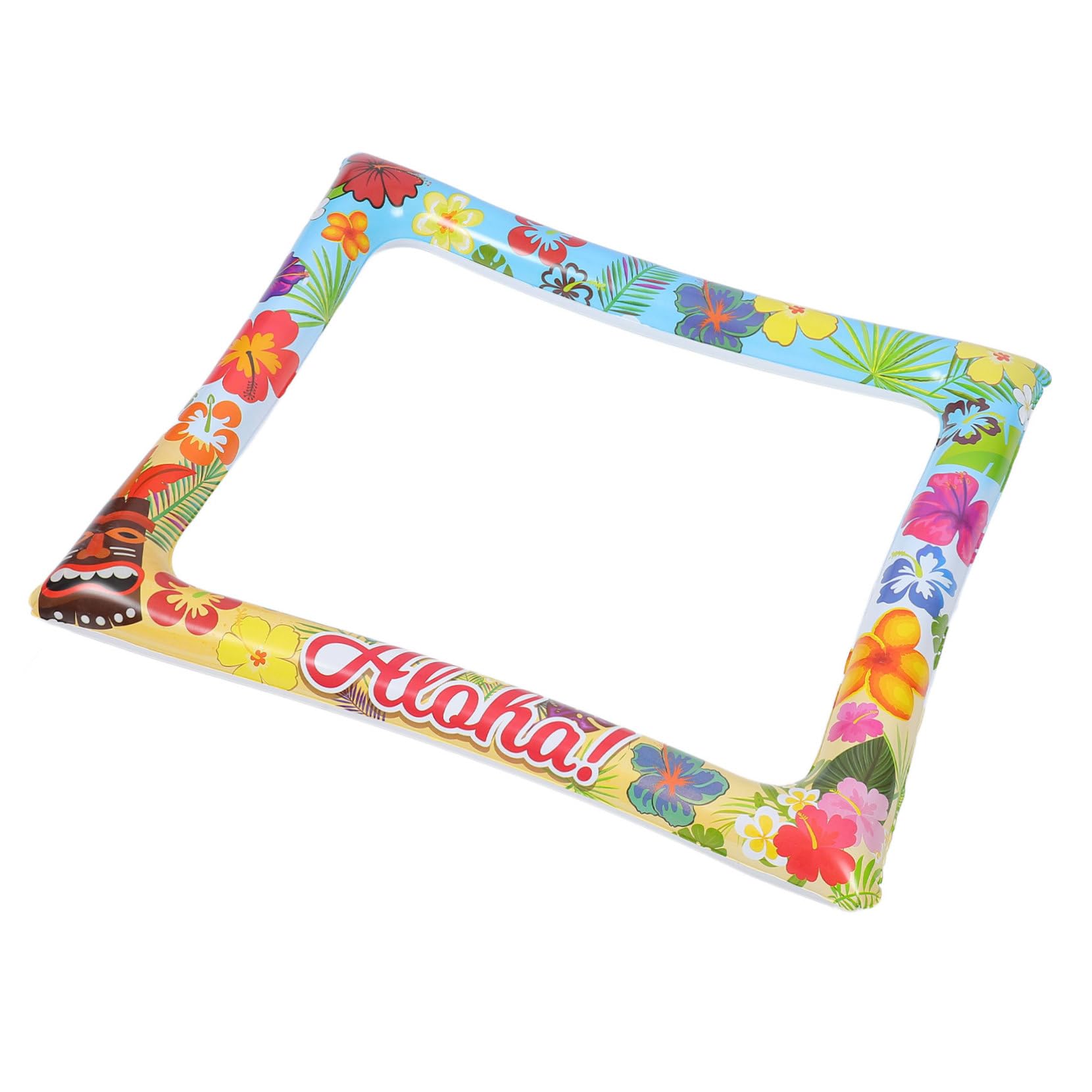 TOYANDONA 3 Stück Aufblasbarer Foto Rahmen für Partys Hawaii Design Leicht und Tragbar für Fotos und Party Dekoration Vielseitig Einsetzbar für Hochzeiten Übernachtungspartys und Silvester