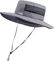 Vista 21 de BASSDASH Sombrero de pesca solar UPF 50+ resistente al agua con solapa desmontable para el cuello