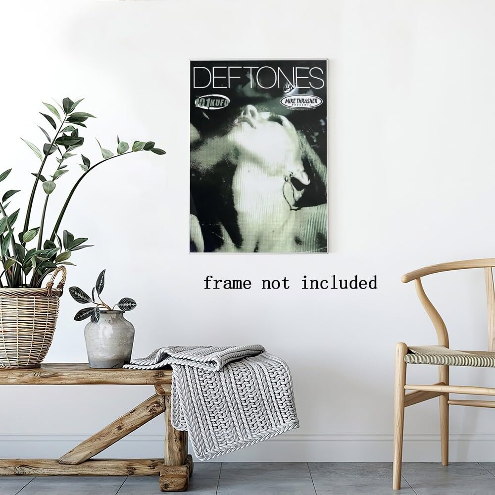 CHYgalvantic Deftones Album Vintage Poster Rock Band Poster 90s