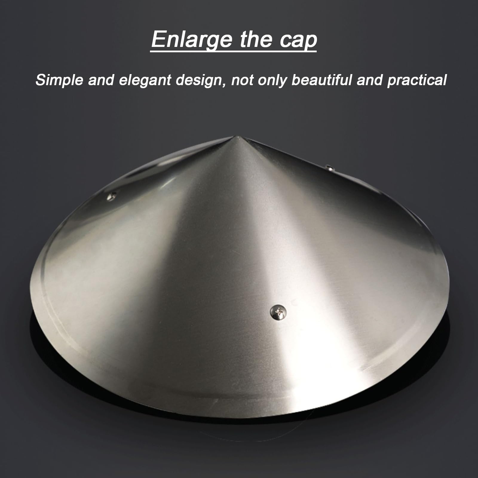 Schoorsteenkap schoorsteenkap kegelvormige schoorsteenkap, gegalvaniseerde regenkap, open haard schoorsteenkappen, schoorsteenkanaalafdekking, ronde dakregenkap, ontluchting gegalv Schoorsteenkap schoorsteenkap kegelvormige schoorsteenkap, gegalvaniseerde regenkap, open haard schoorsteenkappen, schoorsteenkanaalafdekking, ronde dakregenkap, ontluchting gegalv