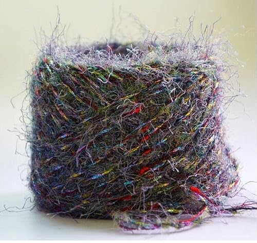 Mitar Rainbow 50G Cotton Feather Yarn For Hand Knitting Metallic Crochet Yarn For Crocheting Yarn To Knit