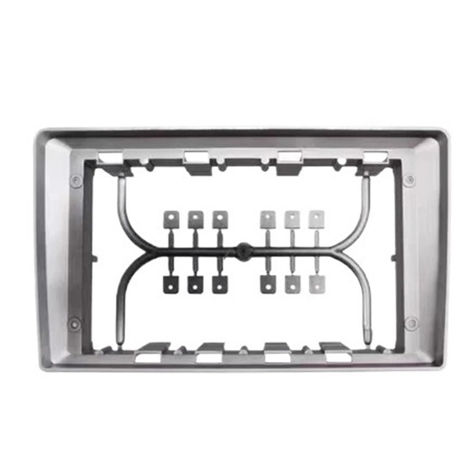 Pasuje do VW 2004-2010 PASSAT B5 B6 9 cali Radio samochodowe plastikowe osłony panel deska rozdzielcza rama montażowa Zestaw zaślepek radiowychRamka do radia