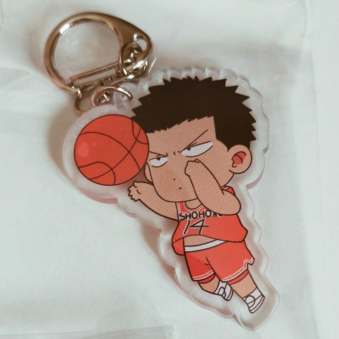 SALE【スラムダンク】アクリルキーホルダー（全6種）セット THE FIRST SLAM DUNK アクリルキーホルダー（野辺将広）: 雑貨