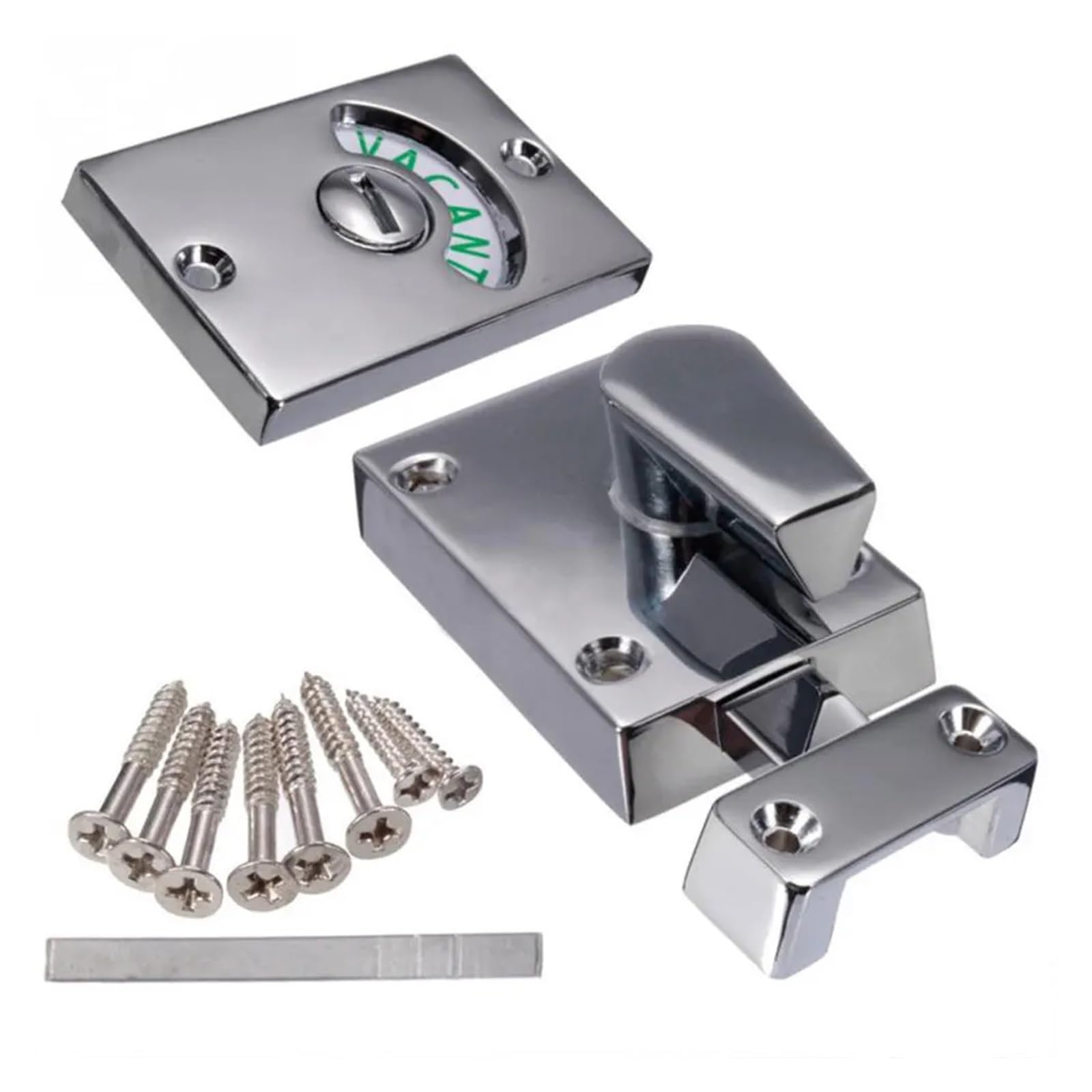Bojhgo Color1 Indicator Bolt Wc Latch Vacant Engaged Door Lock Toilet Privacy Shower Cubicles Bathroom