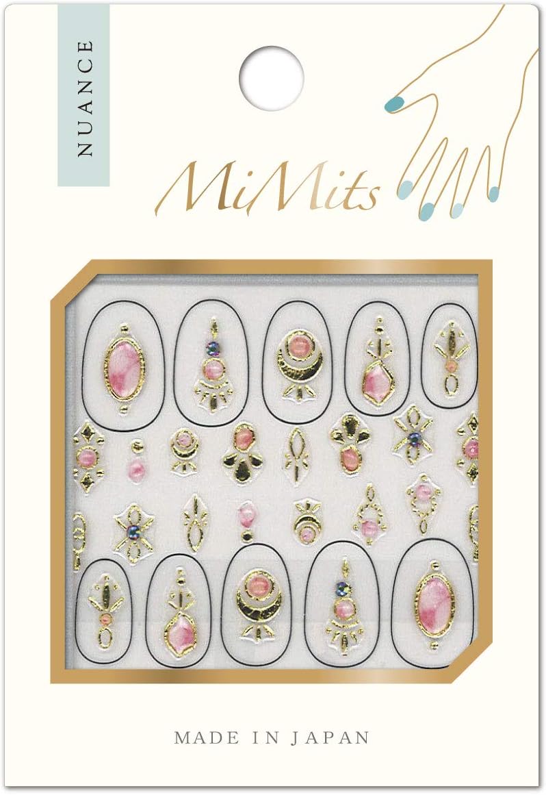 Mimits バラエティーネイルシール 1シート 03 エヌ ビー 在庫一掃売り切りセール 03