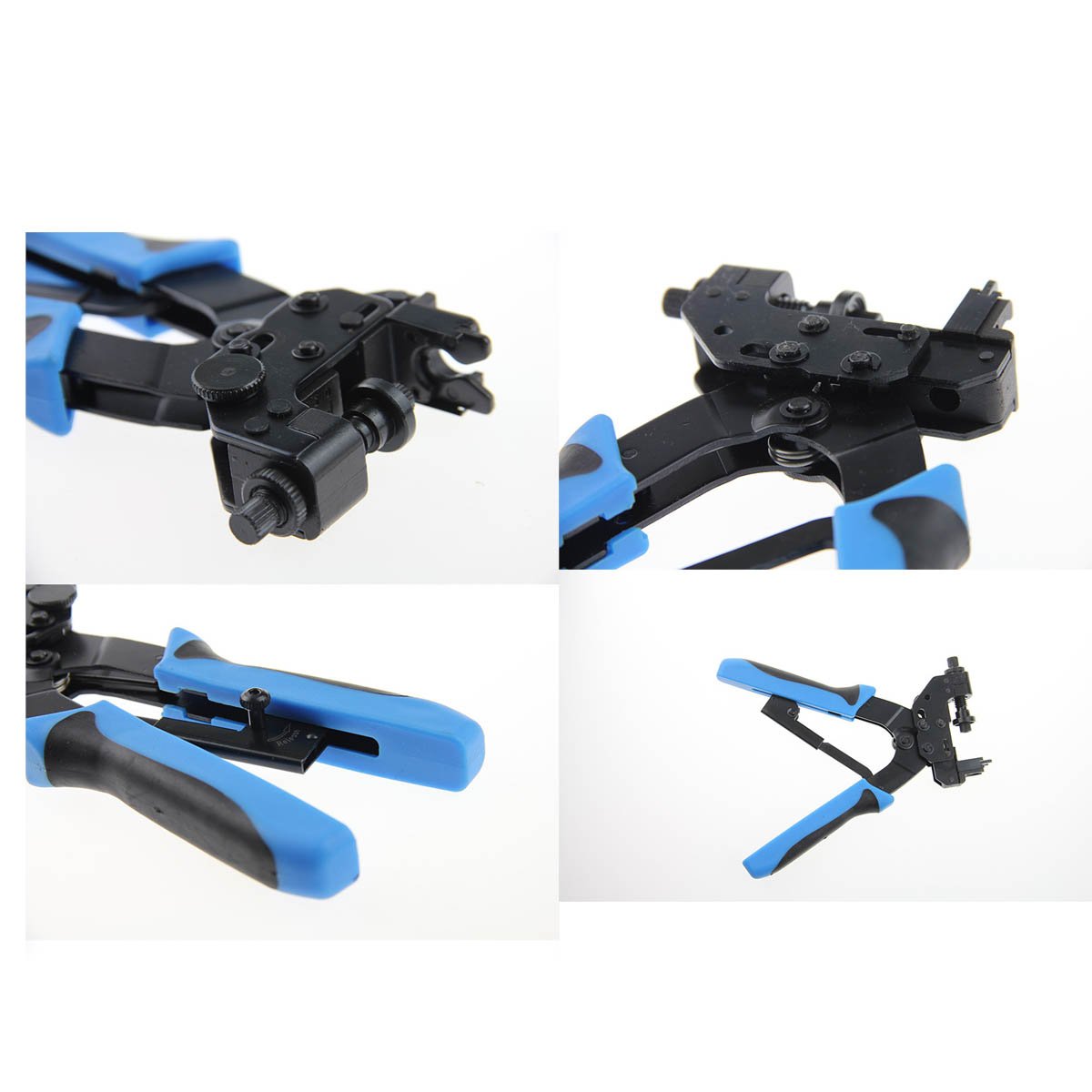 Pinza Crimpatrice Coassiale - Per Connettori BNC, RCA, F, Cavi RG59/RG6 - Foto 8