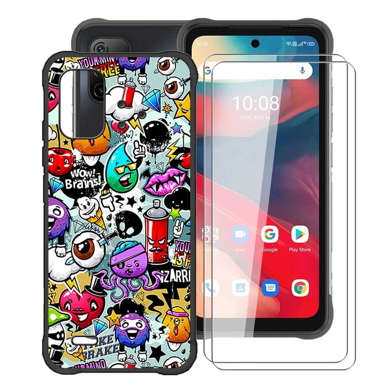 JIENI Custodia per Umidigi Bison Gt (6,67) + 2 pellicole protettive in