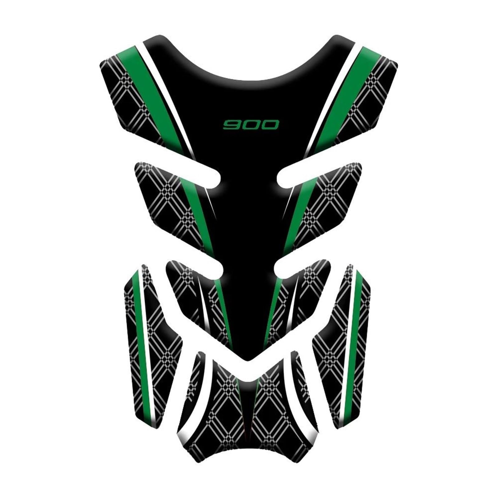 Dtsgcx Color23 Motorcycle Accessories Tank Pad Gas Protector Decals Stickers Replace Kit For Kawasaki For Z 900(Color23)