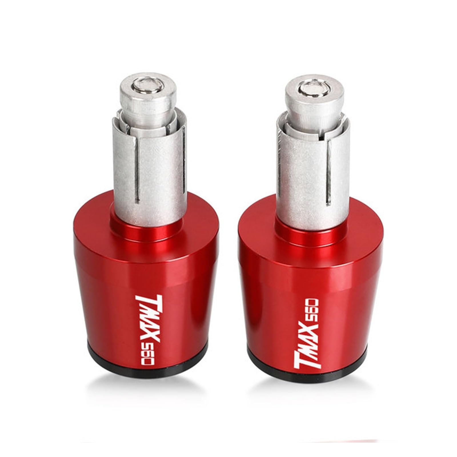 YXSM pour Yamaha TMAX560 T-Max TMAX 560 2019-2022 Embout De Guidon De Moto en Aluminium Embouts De Guidon Poignées Bouchon Équilibré Prise avec Logo ( Couleur : Rouge YXSM pour Yamaha TMAX560 T-Max TMAX 560 2019-2022 Embout De Guidon De Moto en Aluminium Embouts De Guidon Poignées Bouchon Équilibré Prise avec Logo ( Couleur : Rouge