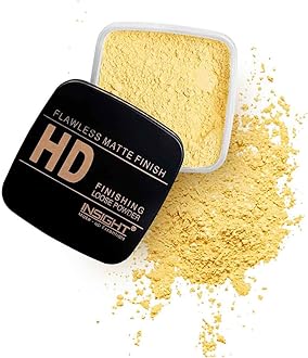 HD Finishing Loose Powder|Matte Finish|Silky Texture| Long-Lasting | Lightweight |Controls Oil & Sebum | Blurs Pores & Fine Lines|Suitable for All Skin|Light-30g