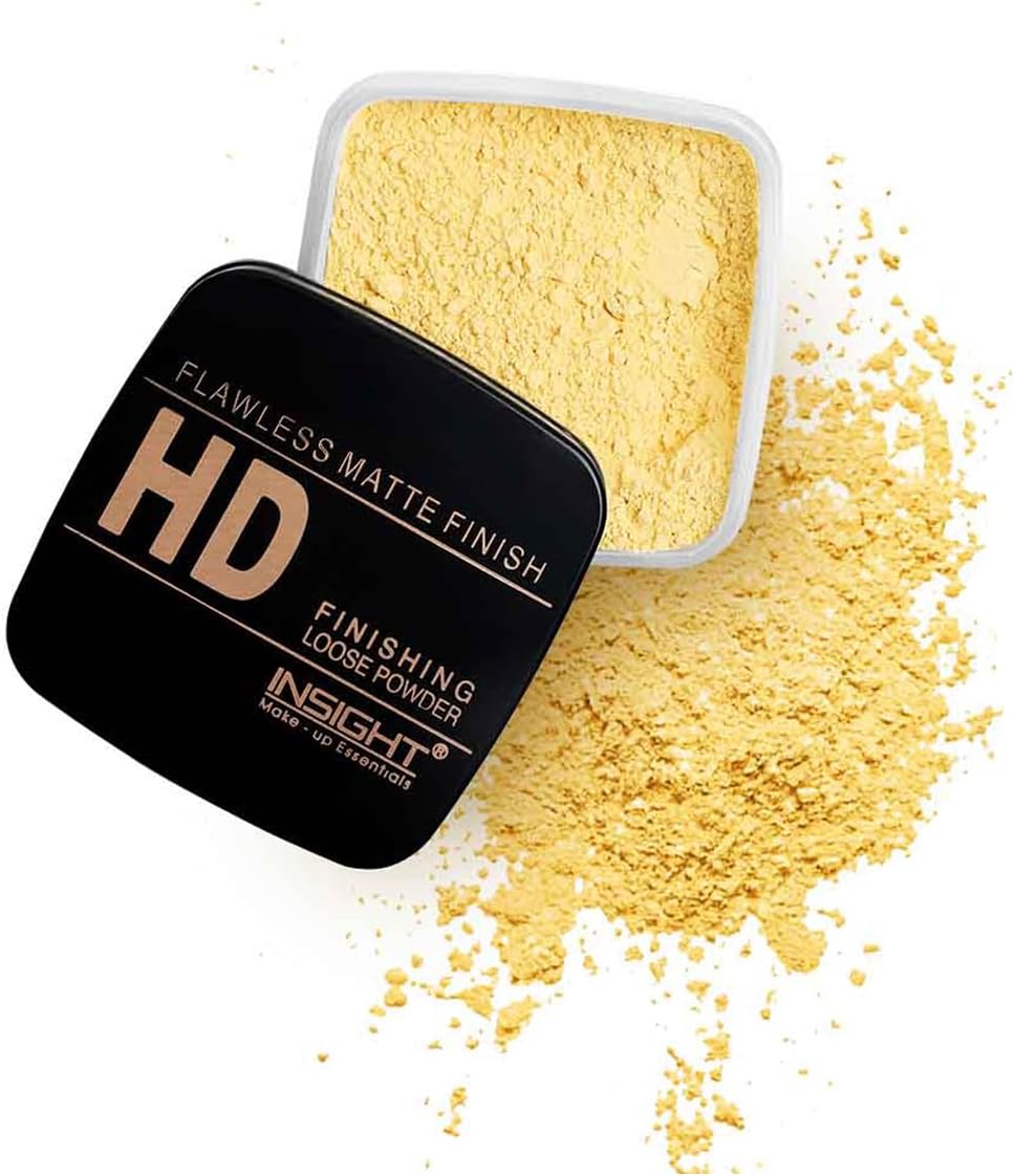 HD Finishing Loose Powder|Matte Finish|Silky Texture| Long-Lasting | Lightweight |Controls Oil & Sebum | Blurs Pores & Fine Lines|Suitable for All Skin|Light-30g