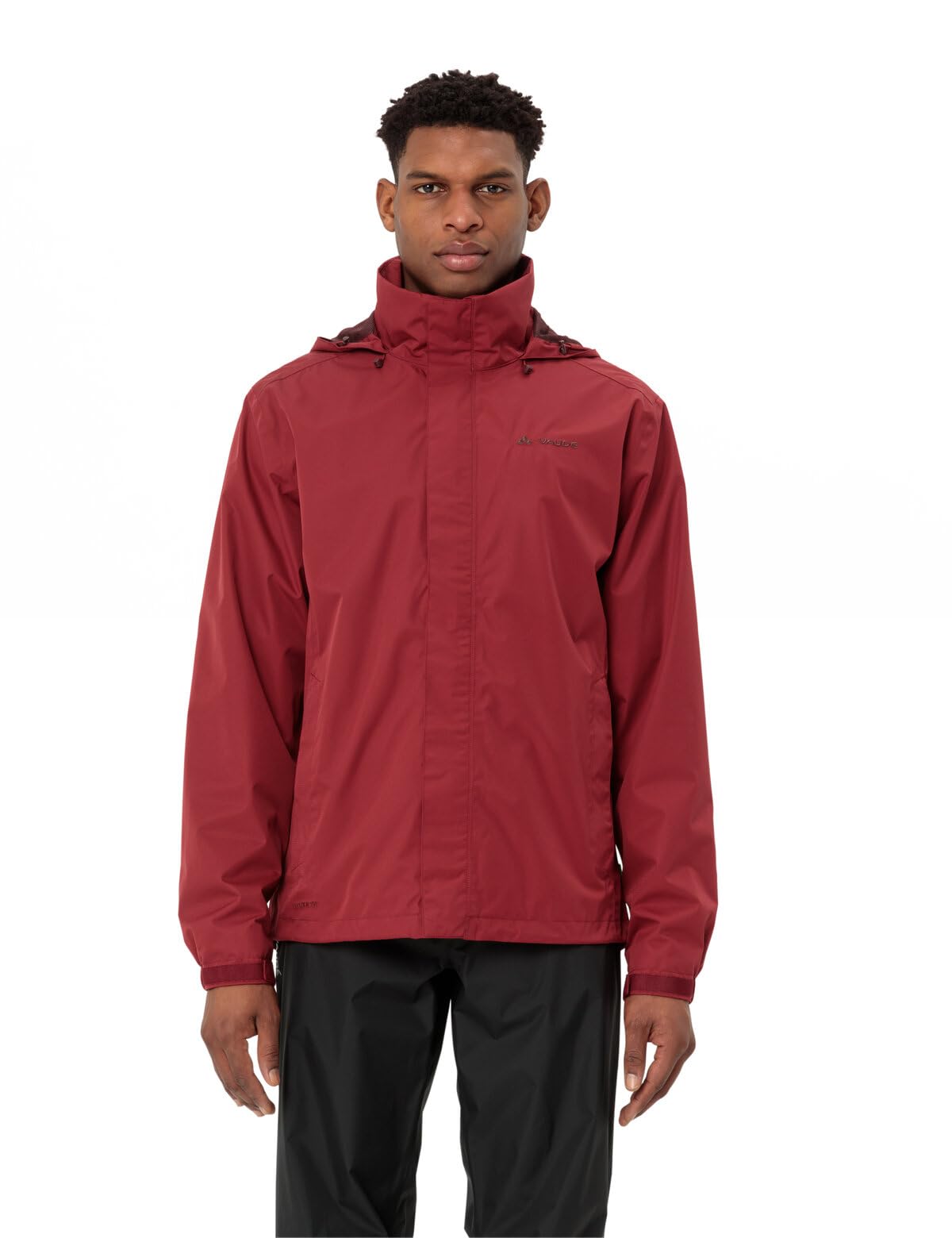VAUDE Męska kurtka przeciwdeszczowa Escape Light, wodoszczelna kurtka outdoorowa, oddychająca kurtka wiatrówka z kapturem, chroniąca klimat kurtka turystyczna