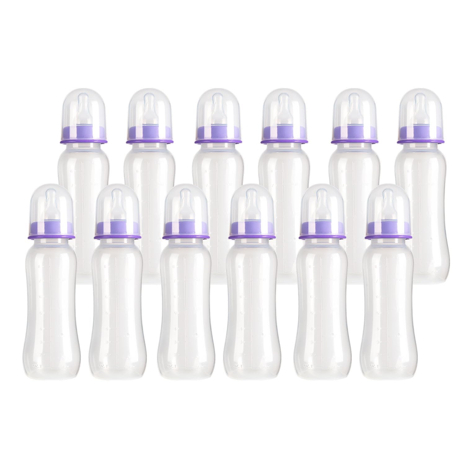 Babyway Pack of 12x Shaped 8oz Bottles