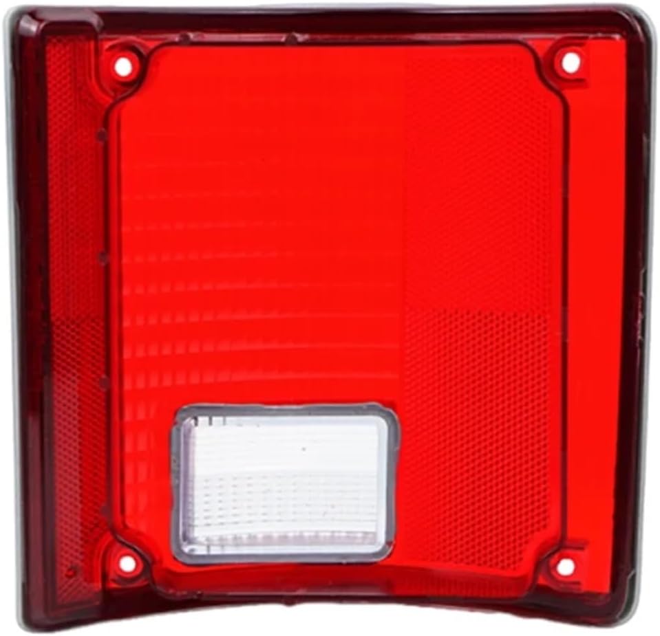 GM2800122 GM2801122 1 Pair Car Rear Tail Light Cover Shell Brake Light Taillights Cover Compatible For Chevrolet C10 C20 C30 K10 1973-1991