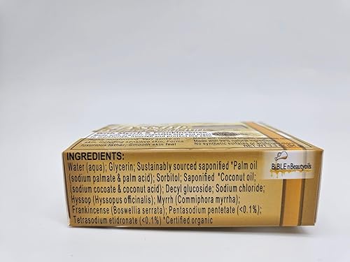 Miniatura 1 de Cleanse Me With Hyssop Barra de jabón natural, barra de jabón de hierbas infundida con hisopo, fragancia sin perfume para una experiencia de