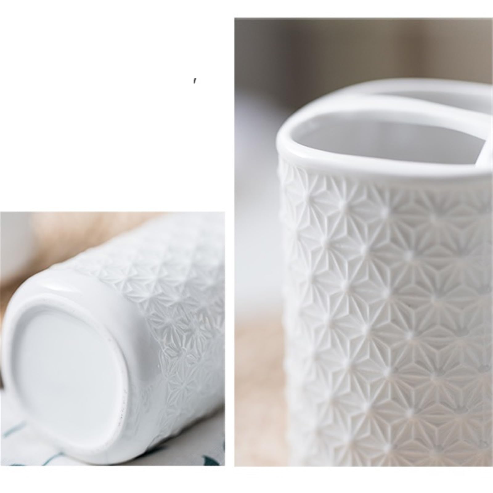 Łazienka Ceramiczny Dozownik Mydła 5 Sztuk Zestaw Do Mycia, Uchwyt Na Szczoteczkę Do Zębów Łazienka, Kubki Do Płukania Jamy Ustnej, Uchwyt na Szczoteczkę Do Zębów Butelka Dozownika Płynu