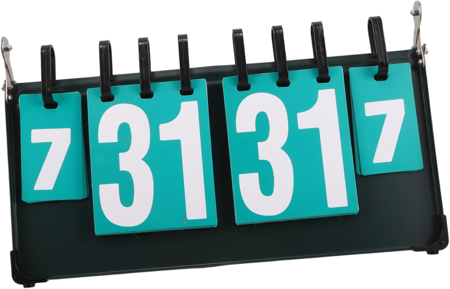 Portable Flip Score Cards Sports Numbers Table Tennis Scoreboard for Volleyball Tennis Competitions