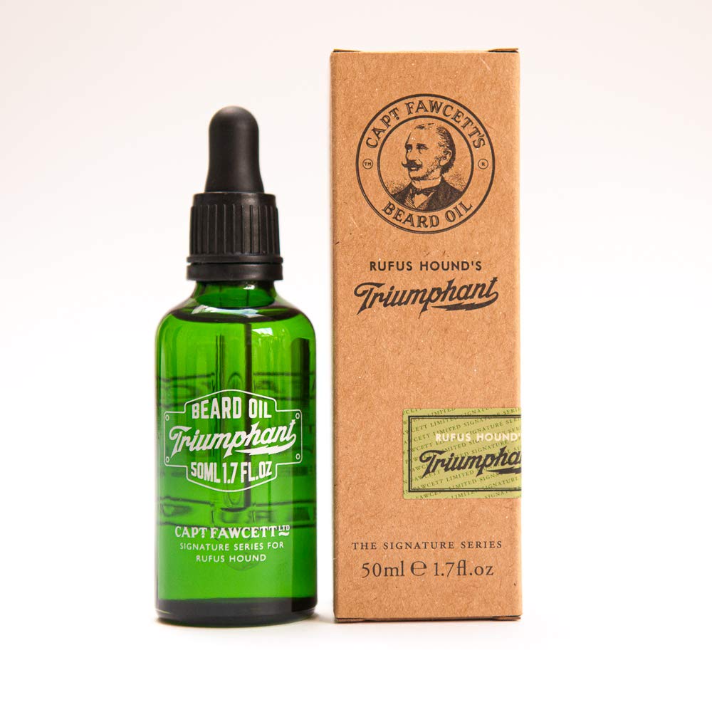 CAPTAIN FAWCETT Olej do brody Rufus Hound's Triumphant olejek do brody 50 ml