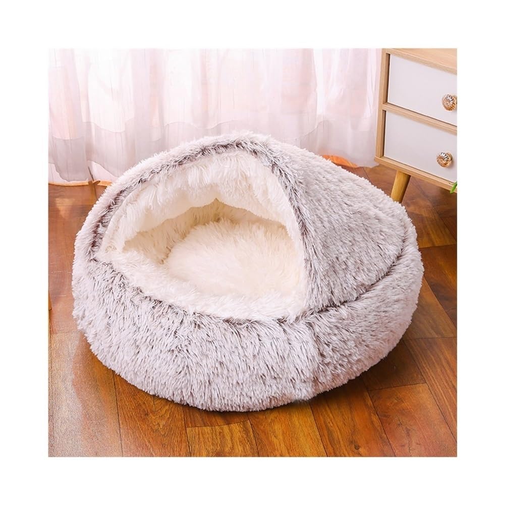 Lit pour animal en patte d'ours amovible et lavable grand chien et chat