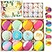 McNory 12 Bombas de Baño,Set Bolas de Baño con Aceites Esenciales,Bath bombs Baño de Burbujas,Sales de Baño,Navidad Dia de san valentin Regalo femenino