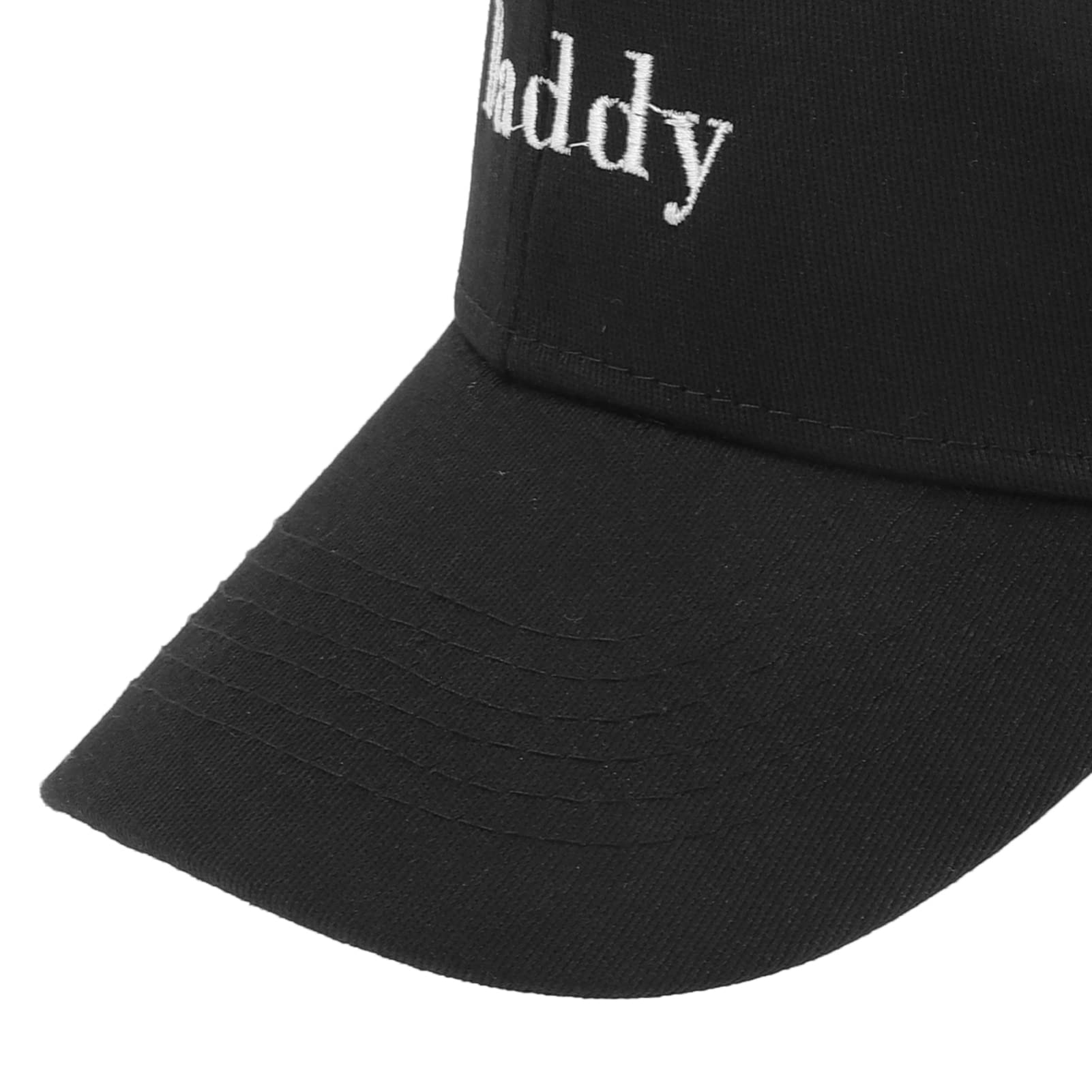 PACKOVE Baseballmützen Damen Outdoor Cap Baseball Cap sportmütze Fishing Cap Leichter Hut Schwarze Kappe Kappen Babymütze laufende Mütze Schwarze Schirmmütze Herren Schirmmütze Stoff Black