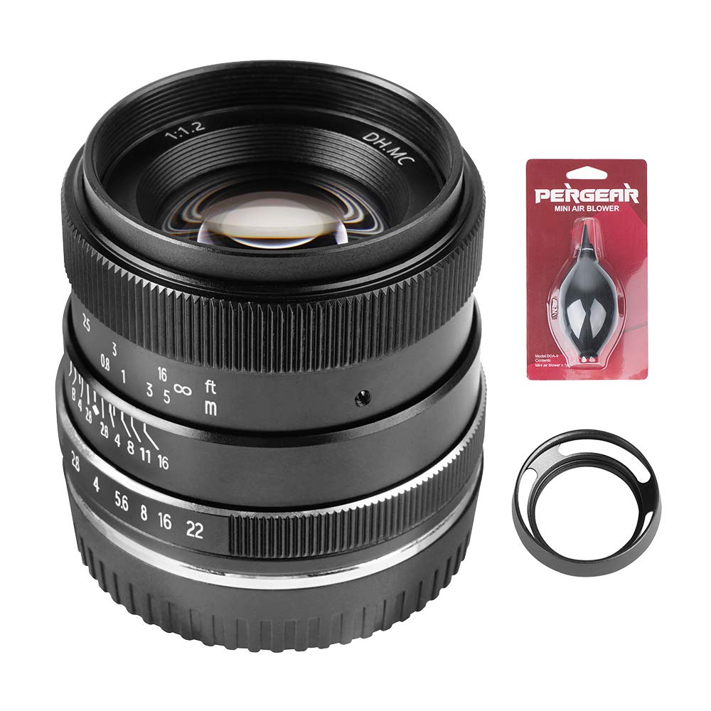 Buy Pergear 35mm F1.2 Manual Focus Fixed Lens for Nikon Zmount APSC