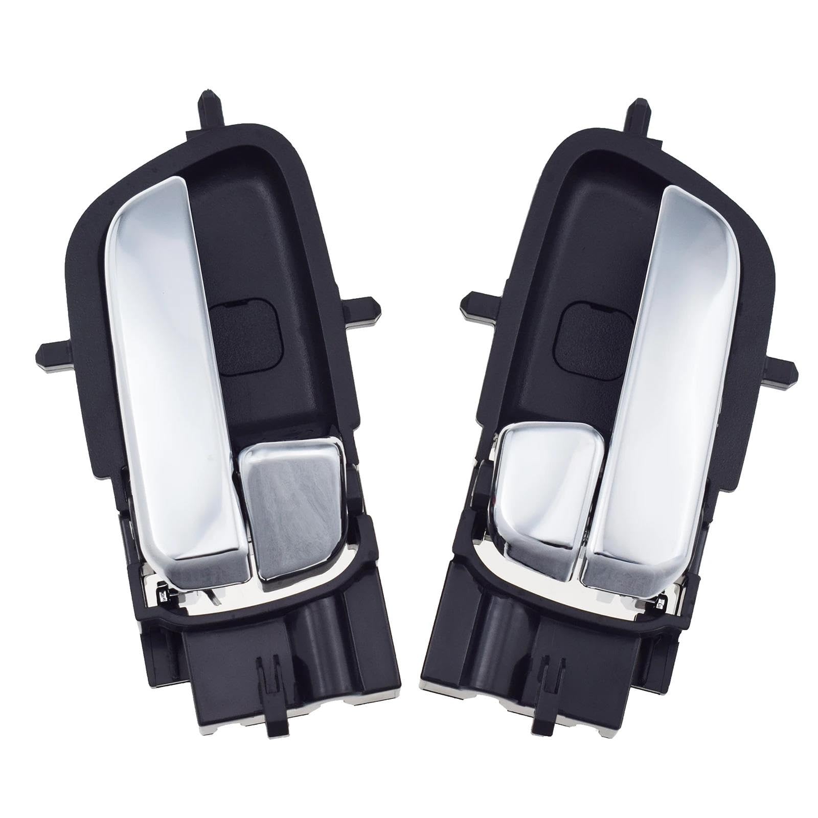 KMAGE Interior Door Handle for Hyundai I20 2008 2009 2010 2011 2012 2013 2014 2015 82610-1J000 82620-1J000 Chrome Interior Door Handle Left/Right
