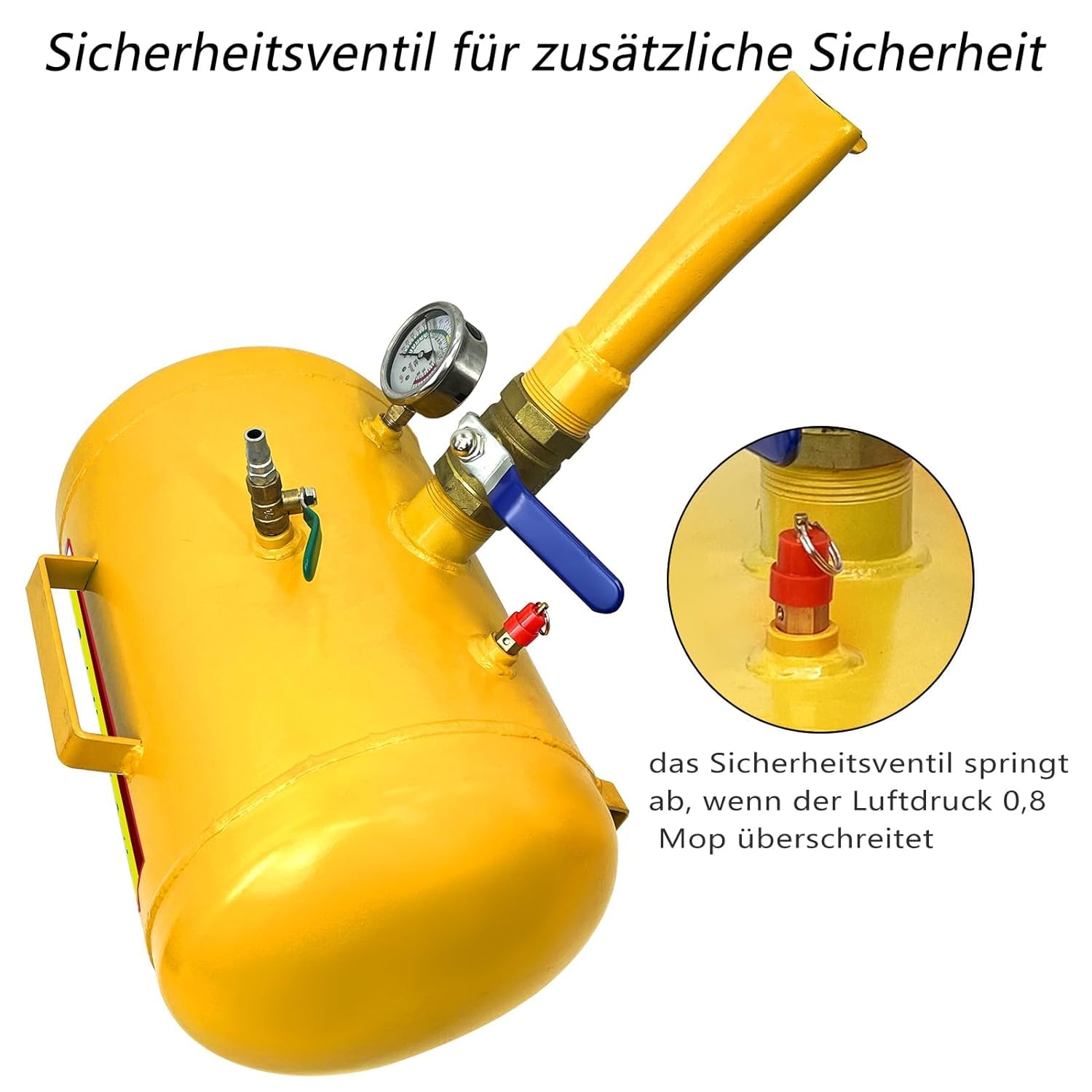 5 Gallonen Reifen Reifenfüller Booster Schockfüller
