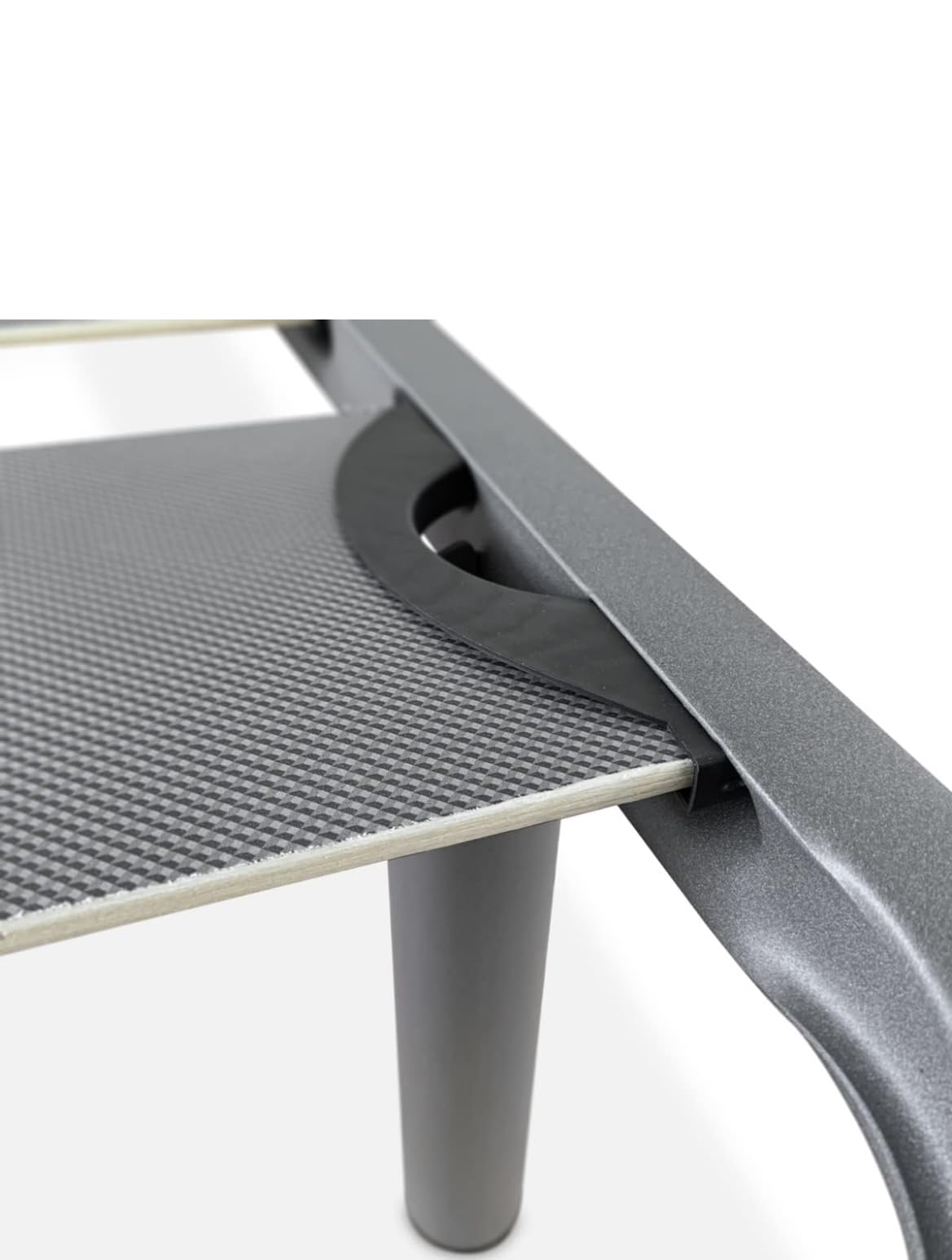 Genérico Patas de Cama Redondas de Metal – Hechas en España – Varios Tamaños – Rosca M10 – para Somier o Base Tapizada – Juego de 4 Unidades (35cm Altura Redondo)